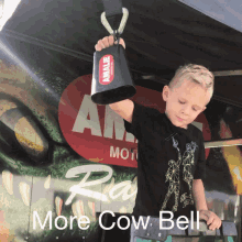 More Cow Bell Ring The Cow Bell GIF - More Cow Bell Ring The Cow Bell Kid GIFs