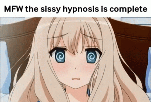 sissy,hypnosis,trance,hypnotism,anime,gif,animated gif,gifs,meme.