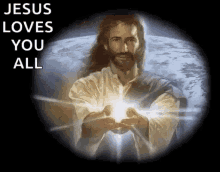 Jesus Loves You All GIF - Jesus Loves You All World GIFs
