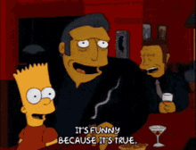 Simpsons Its True GIF - Simpsons Its True Funny As Hell GIFs