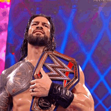 Roman Reigns Universal Champion GIF - Roman Reigns Universal Champion Wwe GIFs