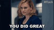 You Did Great Robyn GIF - You Did Great Robyn Anna Paquin GIFs
