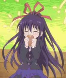 Yatogami Eating GIF - Yatogami Eating Cute Anime GIFs