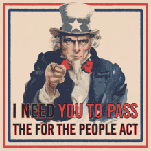 I Need You To Pass For The People Act For The Peoples Act GIF - I Need You To Pass For The People Act For The People Act For The Peoples Act GIFs