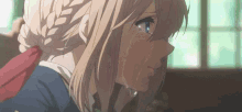 violet evergarden anime crying