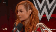 Becky Lynch Goat GIF - Becky Lynch Goat Greatest Of All Time GIFs