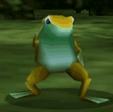 Dancing Frog GIF - Dancing Frog Awkward Dance GIFs