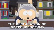 the declaration of independence day eric cartman south park s7e4 im a little bit country