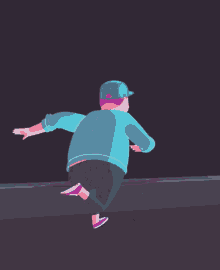 running