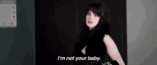 Anne Hathaway Im Not Your Baby GIF - Anne Hathaway Im Not Your Baby GIFs