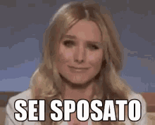 sei sposato sei sposata youre married are you married kirsten bell