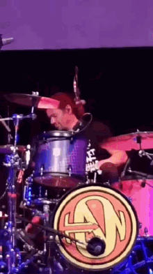 Zac Hanson The Hansons GIF - Zac Hanson The Hansons Drums GIFs