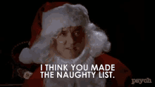 Naughty List Santa GIF - Naughty List Santa Santa Claus GIFs