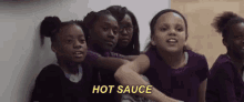 Oh Dang GIF - Hot Sauce Girl Dang GIFs