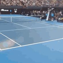 Dominic Thiem Backhand Overhead GIF - Dominic Thiem Backhand Overhead Tennis GIFs