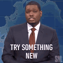 Try Something New Saturday Night Live GIF - Try Something New Saturday Night Live Weekend Update GIFs