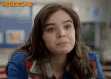 Emotional GIF - The Edge Of Seventeen Hailee Steinfeld Cant Laugh GIFs
