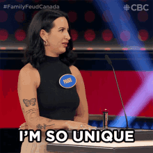 im so unique family feud canada unique only one im special