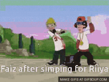 Faiz After Simping For Riiya Candace Flynn GIF - Faiz After Simping For Riiya Candace Flynn Phineas And Ferb GIFs