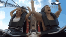 Scream Thrilling GIF - Scream Thrilling Roller Coaster GIFs