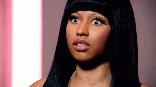 Nicki Minaj Blinks GIF - Nicki Minaj Blinks Blinking - Discover & Share GIFs