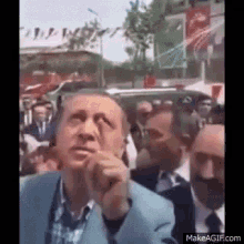 Recep Tayyip Erdoğan GIF - Recep Tayyip Erdogan Write Look Up GIFs