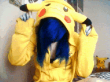 Chrominius Pikachu GIF - Chrominius Pikachu Pikachu Hoodie GIFs