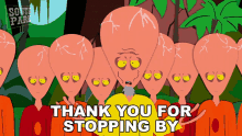 Thank You For Stopping By South Park GIF - Thank You For Stopping By South Park S3e11 GIFs