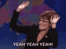 Happy Sarah Palin GIF - Happy Sarah Palin Dance GIFs