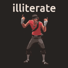 Scout Tf2is Illiterate GIF - Scout Tf2is Illiterate Illiterate Tf2 GIFs