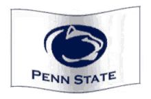 Penn State Hockey Flag Banner GIF - Penn State Hockey Flag Banner Psu GIFs