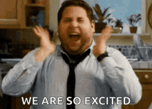 Jonah Hill Excited GIFs | Tenor