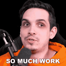 So Much Work Nik Nocturnal GIF - So Much Work Nik Nocturnal So Many Things I Need To Do GIFs