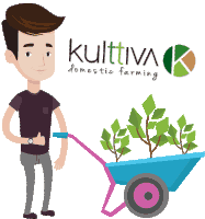 Kulttiva Domestic Farming Sticker - Kulttiva Domestic Farming Organico Stickers