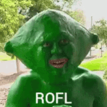 green man rofl