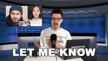 Let Me Know Benedict Townsend GIF - Let Me Know Benedict Townsend Youtuber News GIFs