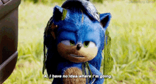 Sonic The Hedgehog I Have No Idea Where Im Going GIF - Sonic The Hedgehog I Have No Idea Where Im Going Sonic Movie GIFs