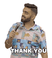 Thank You Rahul Dua Sticker - Thank You Rahul Dua Thankful Stickers