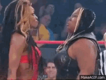 awesome kong face to face wrestling
