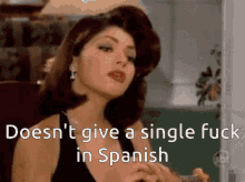 Doesnt Give A Fuck In Spanish GIF - Doesnt Give A Fuck In Spanish GIFs