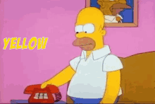 Homer Simpson GIF - Homer Simpson Yellow GIFs