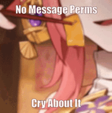 No Message Perms Cry About It GIF - No Message Perms Message Perms Cry About It GIFs