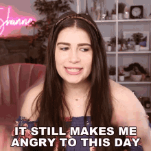 It Still Makes Me Angry To This Day Marissa Rachel GIF - It Still Makes Me Angry To This Day Marissa Rachel It Still Makes Me Mad To This Day GIFs