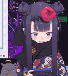 ninomae inanis shocked wide eyes surprised yabe