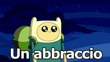 Abbraccio Un Abbraccio Ti Voglio Bene Adventure Time GIF - Hug I Love You Big Hug GIFs