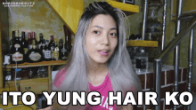 Ito Yung Hair Ko Nazrene Gutierez GIF - Ito Yung Hair Ko Nazrene Gutierez Ito Yung Buhok Ko GIFs