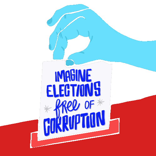 Imagine Elections Free Of Corruption Dc Sticker - Imagine Elections Free Of Corruption Dc Dc Statehood Stickers