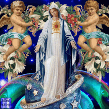 Szentek Jézusáldás Ima Angel GIF - Szentek Jézusáldás Ima Angel Religion GIFs