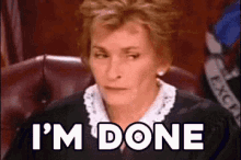 Judge Judy Pissed GIF - Judge Judy Pissed Smh GIFs