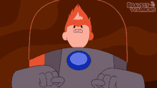 evil chris angry swirling mood bravest warriors